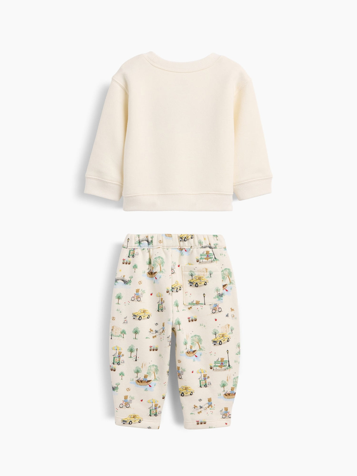 Krem Baby Vintagesoft Brannan Bear Sweat Set