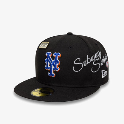 New Era Img Subway Series 59fifty Neymetco Unisex Siyah Şapka