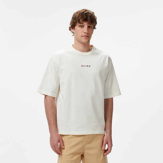 United4 Mizuho Erkek Krem T-shirt