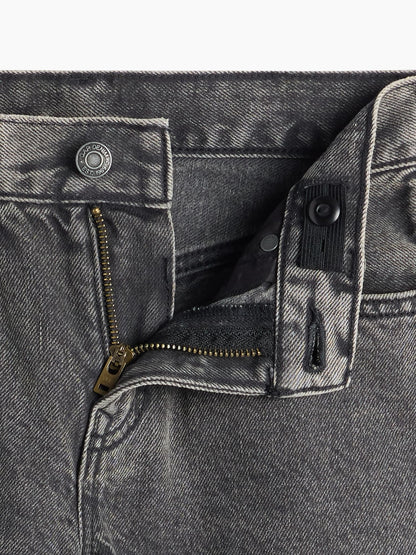Siyah '90s Loose Jean Pantolon