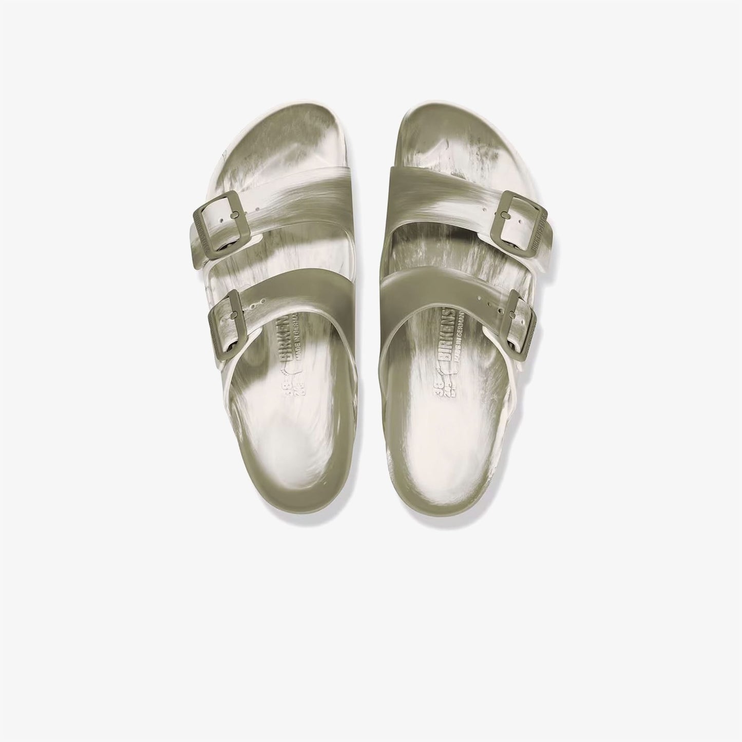 Birkenstock Arizona Eva Erkek Haki Çift Bantlı Plaj Terliği