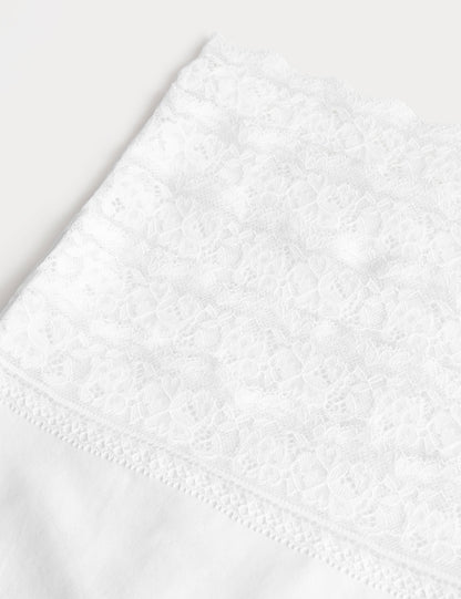5'li Dantel Detaylı Full Brief Külot Seti