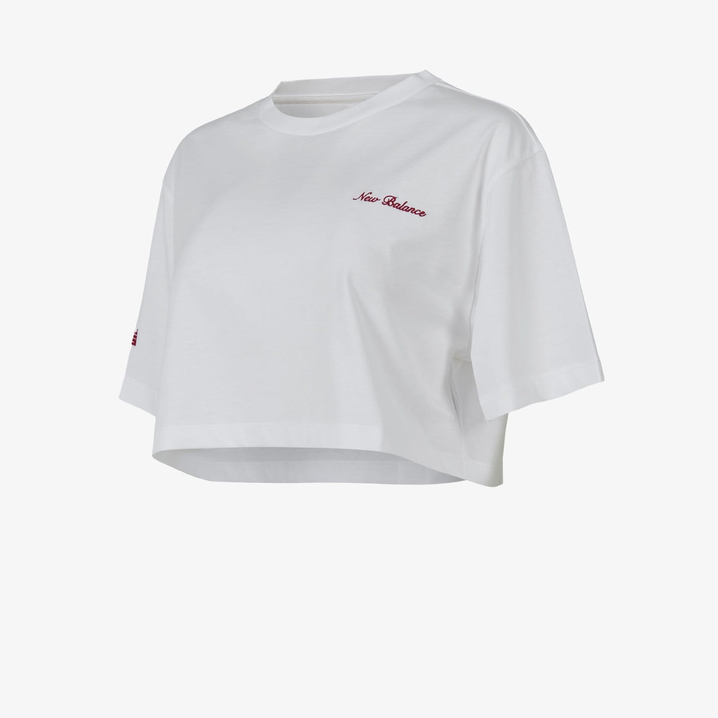 New Balance Wnt1609 Lifestyle Kadın Beyaz T-shirt