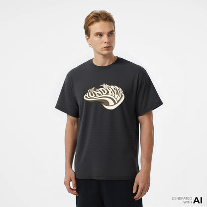 The Hundreds Concrete Erkek Siyah T-shirt