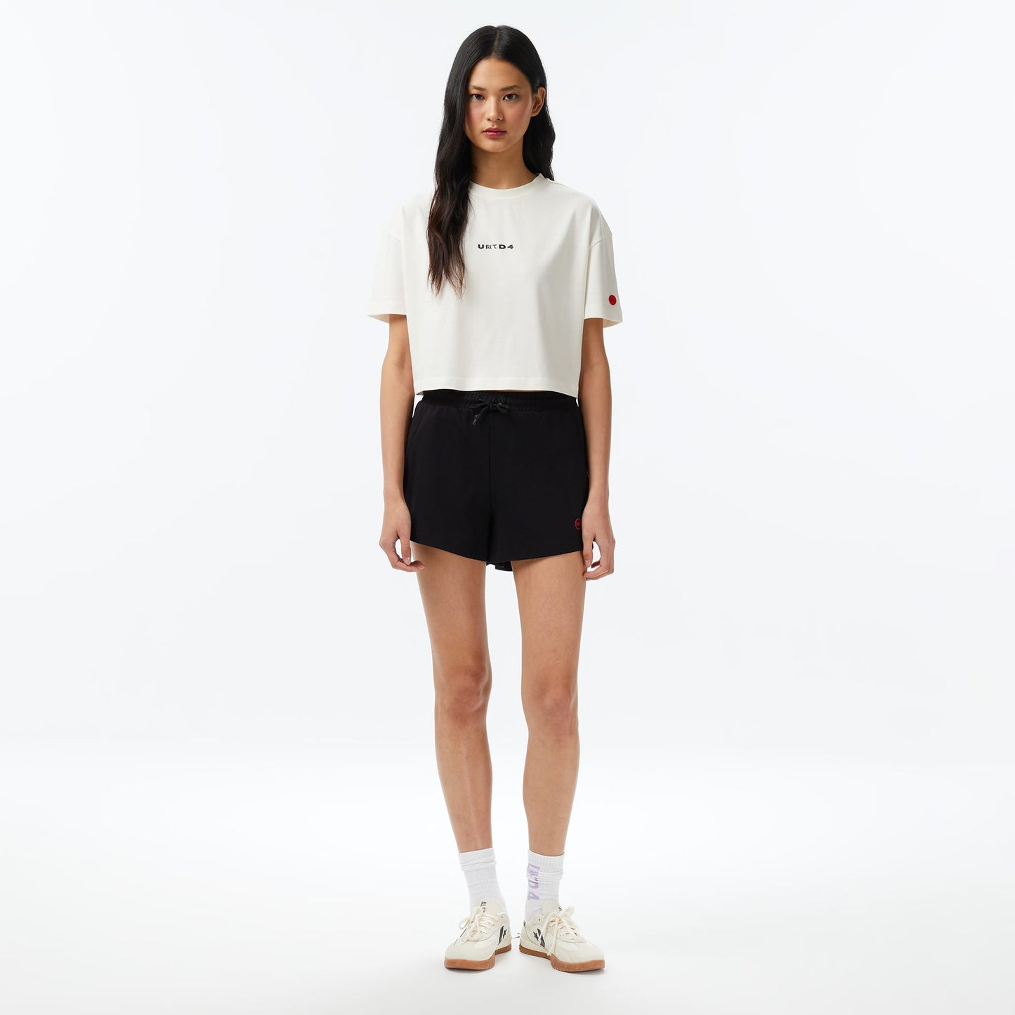 United4 Regular Fit Kadın Bej T-shirt