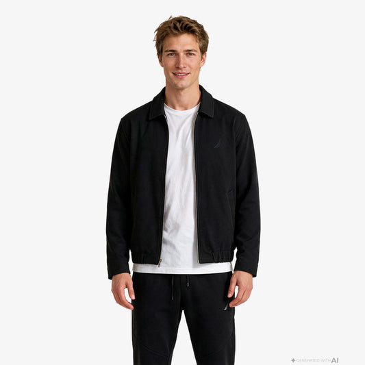 Nautica Regular Fit Erkek Siyah Yelek