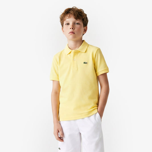 Lacoste Çocuk Regular Fit Krem Polo