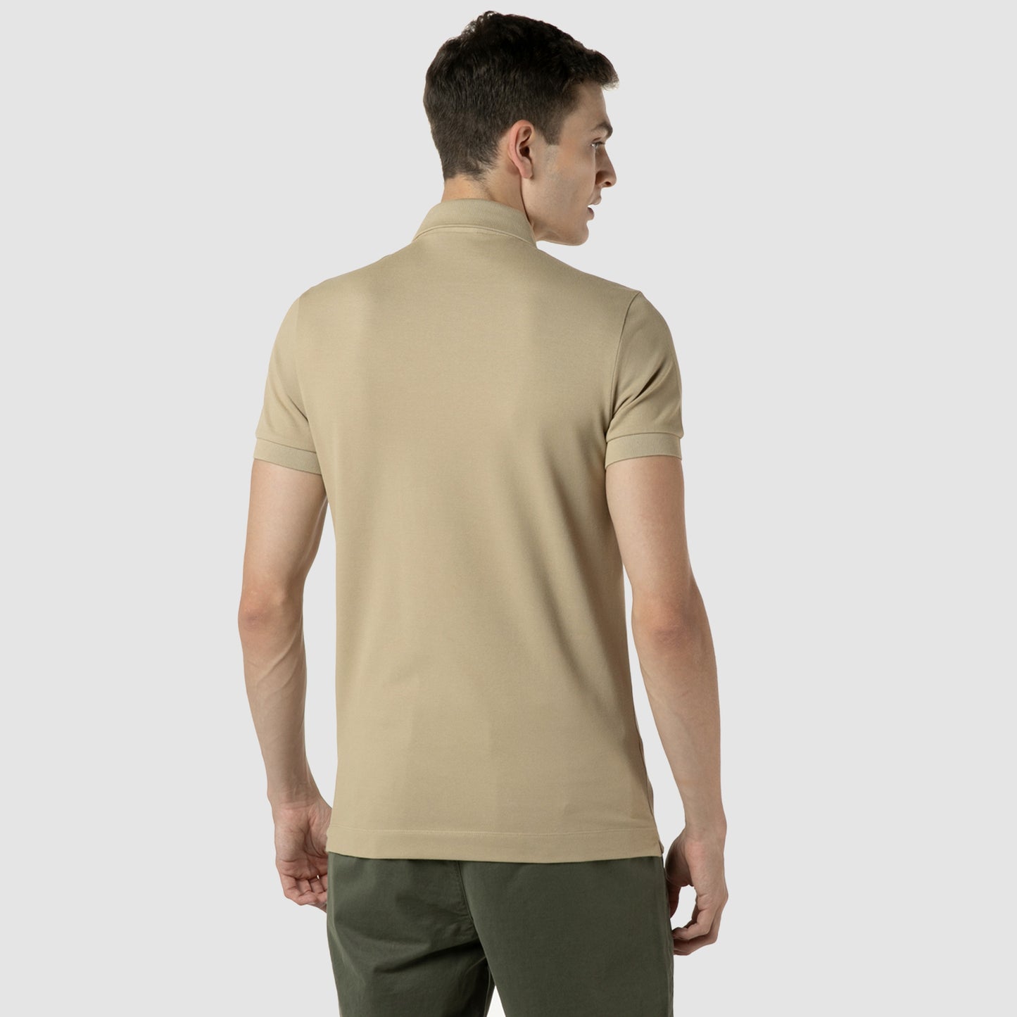 Lacoste Paris Erkek Regular Fit Bej Polo