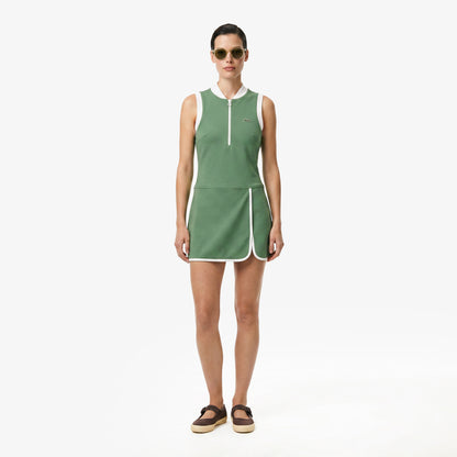 Lacoste Classic Fit Kadın Yeşil Elbise