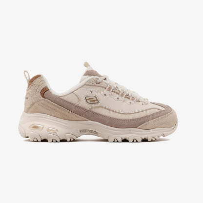 Skechers D'lites - Cold Days Kadın Bej Sneaker