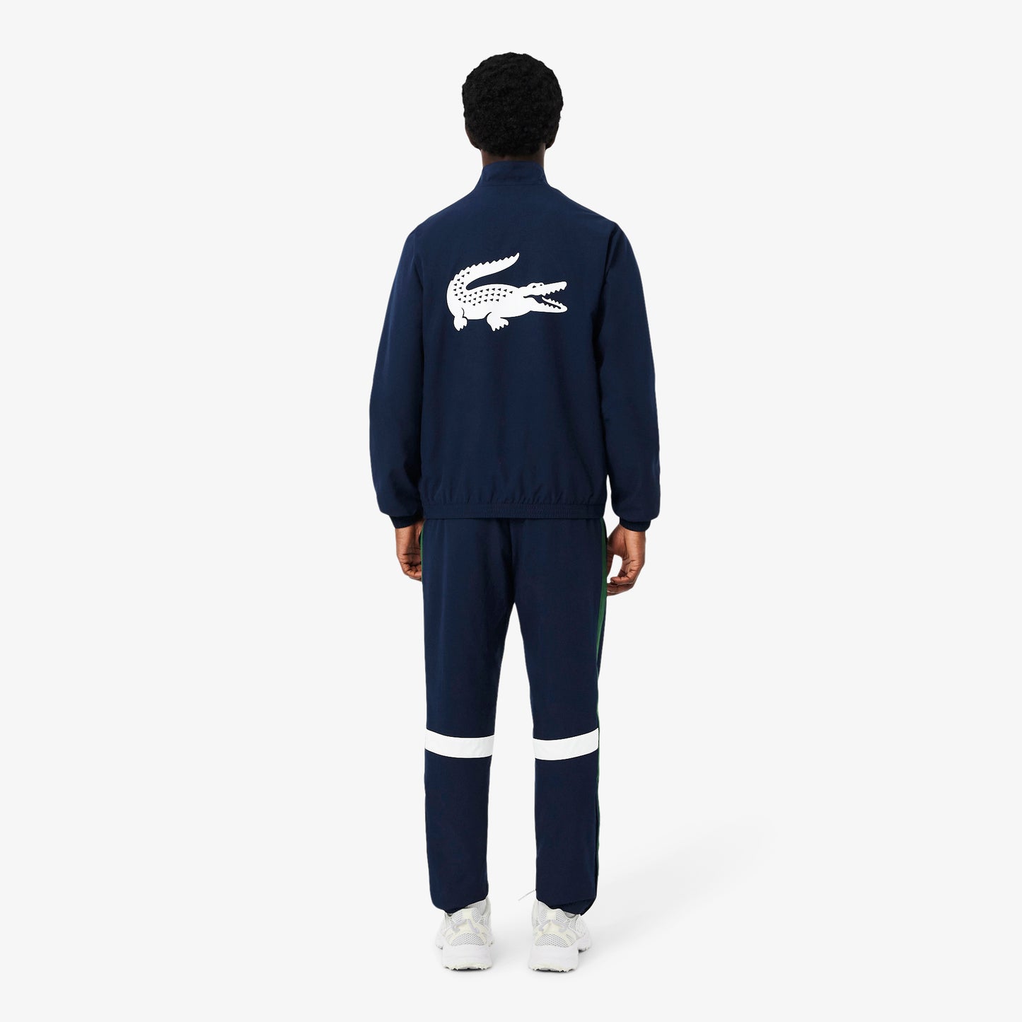 Lacoste Erkek Regular Fit Renk Bloklu Lacivert Eşofman Takımı
