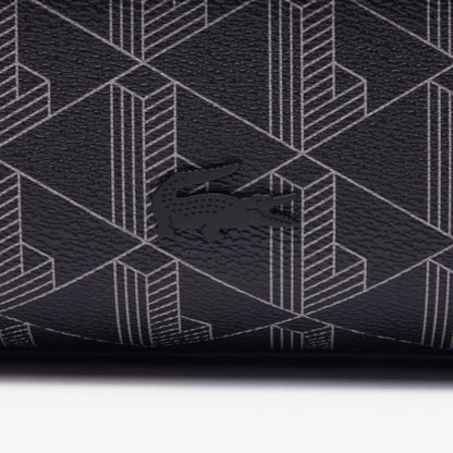 Lacoste Erkek Monogram Siyah Seyahat Çantası