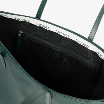 Lacoste Large L.12.12 Kadın Koyu Yeşil Omuz Çantası