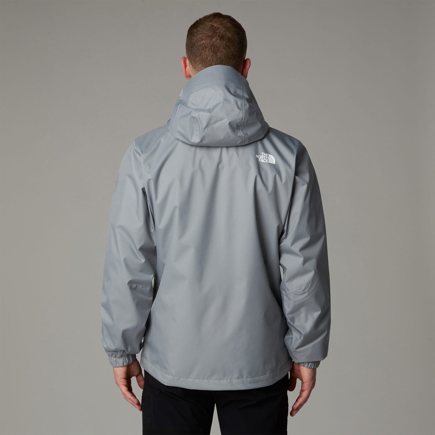 The North Face Quest Kapüşonlu Erkek Gri Mont