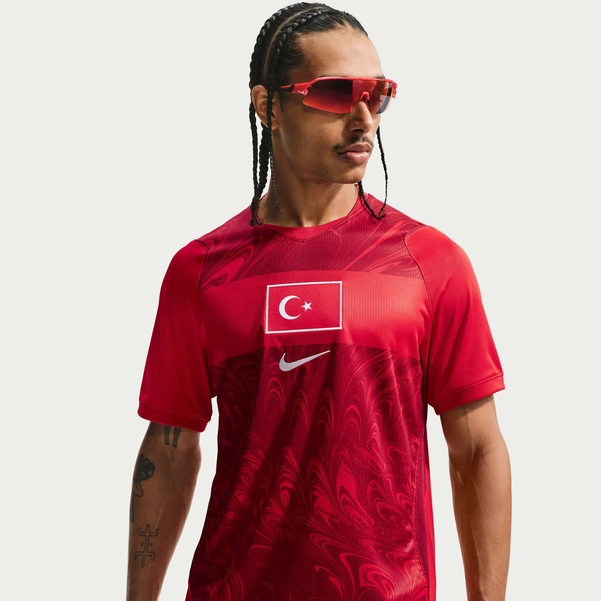 Nike Türkiye 2026 Erkek Kırmızı Iç Saha Stadyum Forması