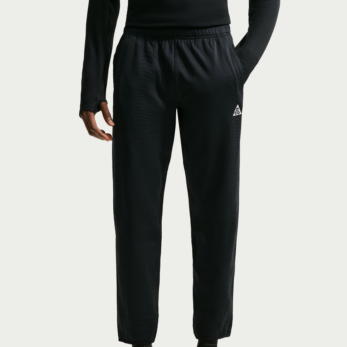Nike Acg Therma Fit Wolf Grid Btm Erkek Siyah Eşofman Altı