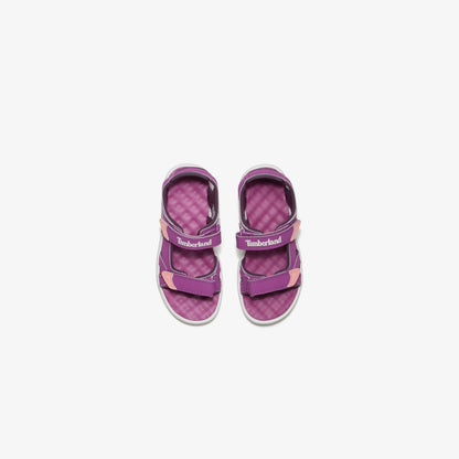 Timberland Perkins Row Backstrap Bebek Mor Sandalet