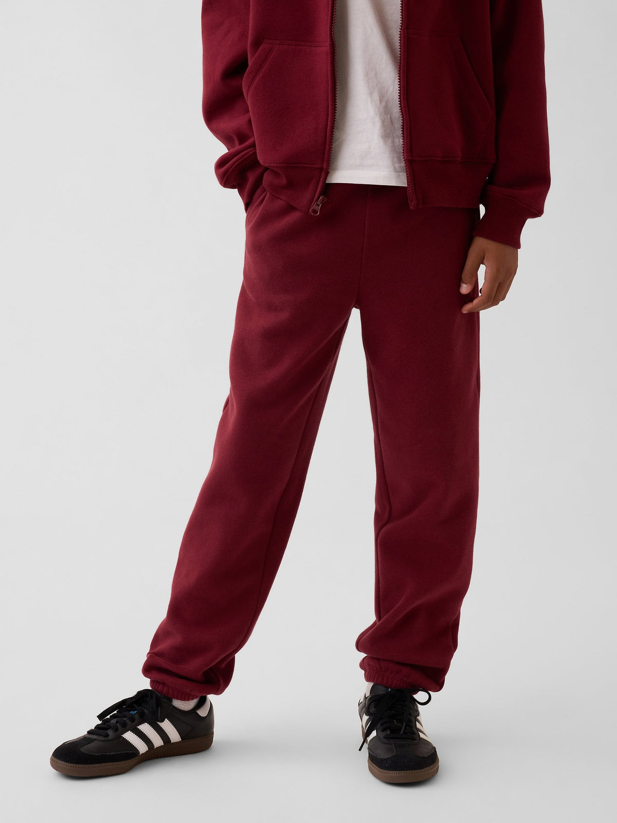 Bordo Vintagesoft Relaxed Jogger Eşofman Altı