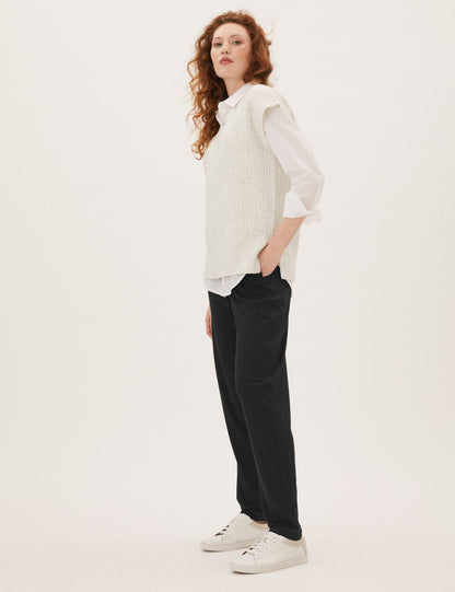 Tapered Fit Örme Pantolon