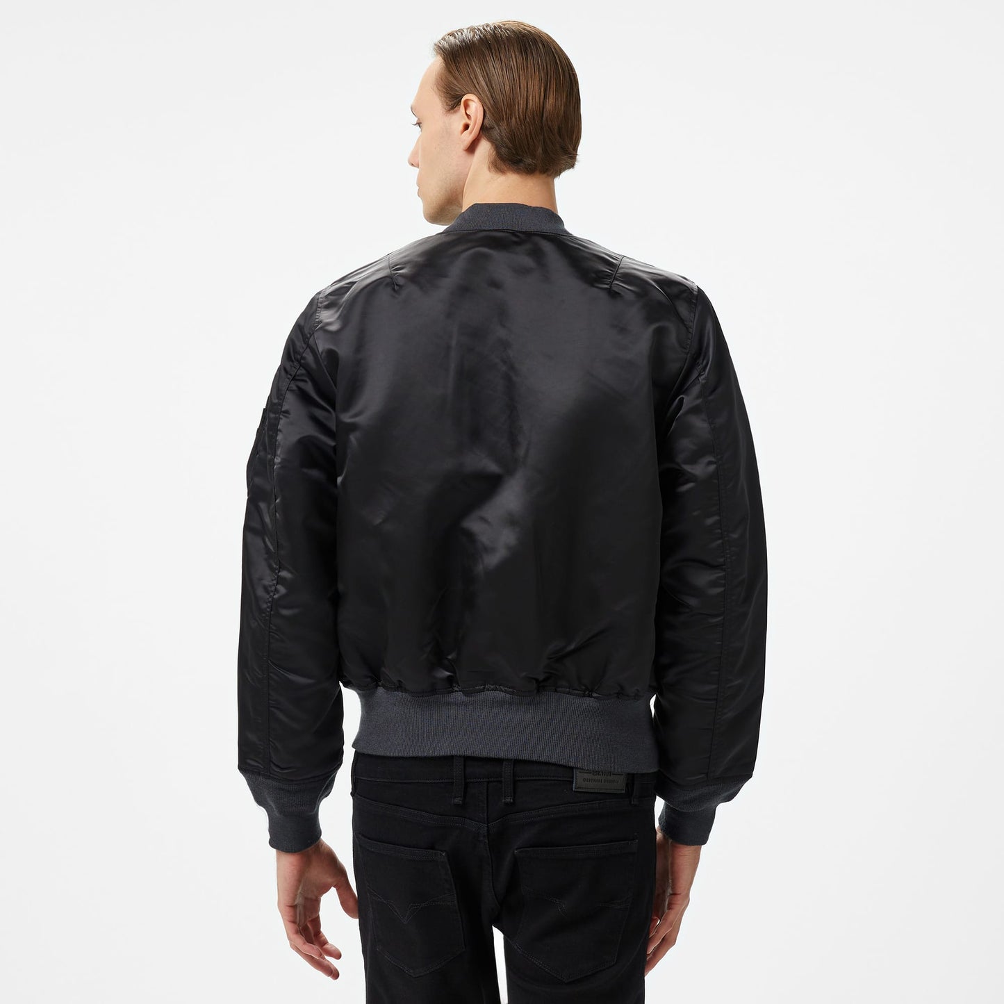 Alpha Industries 1960s Ma-1 Flight Bomber Unisex Siyah Ceket