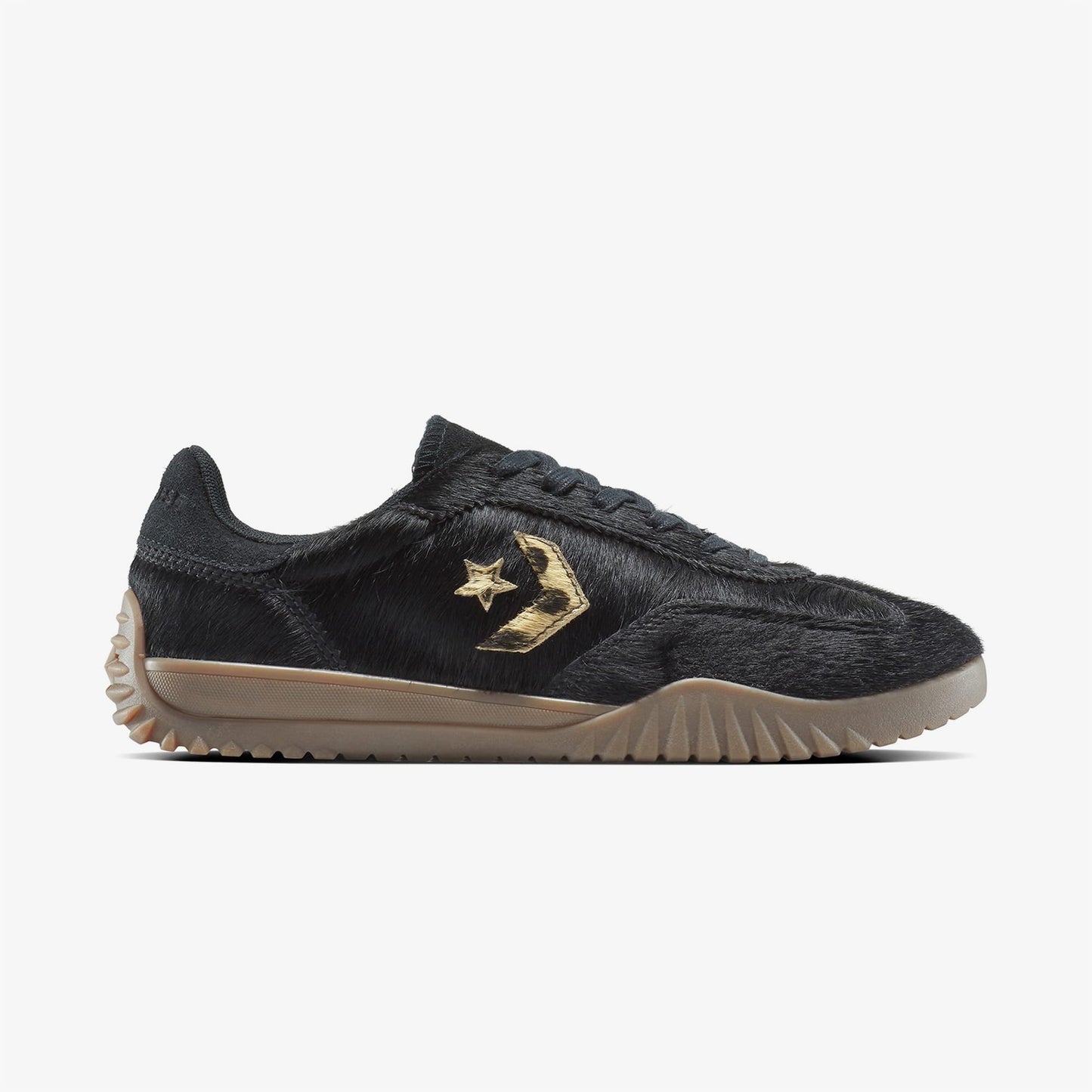 Converse Run Star Trainer Pony Hair Unisex Siyah Sneaker