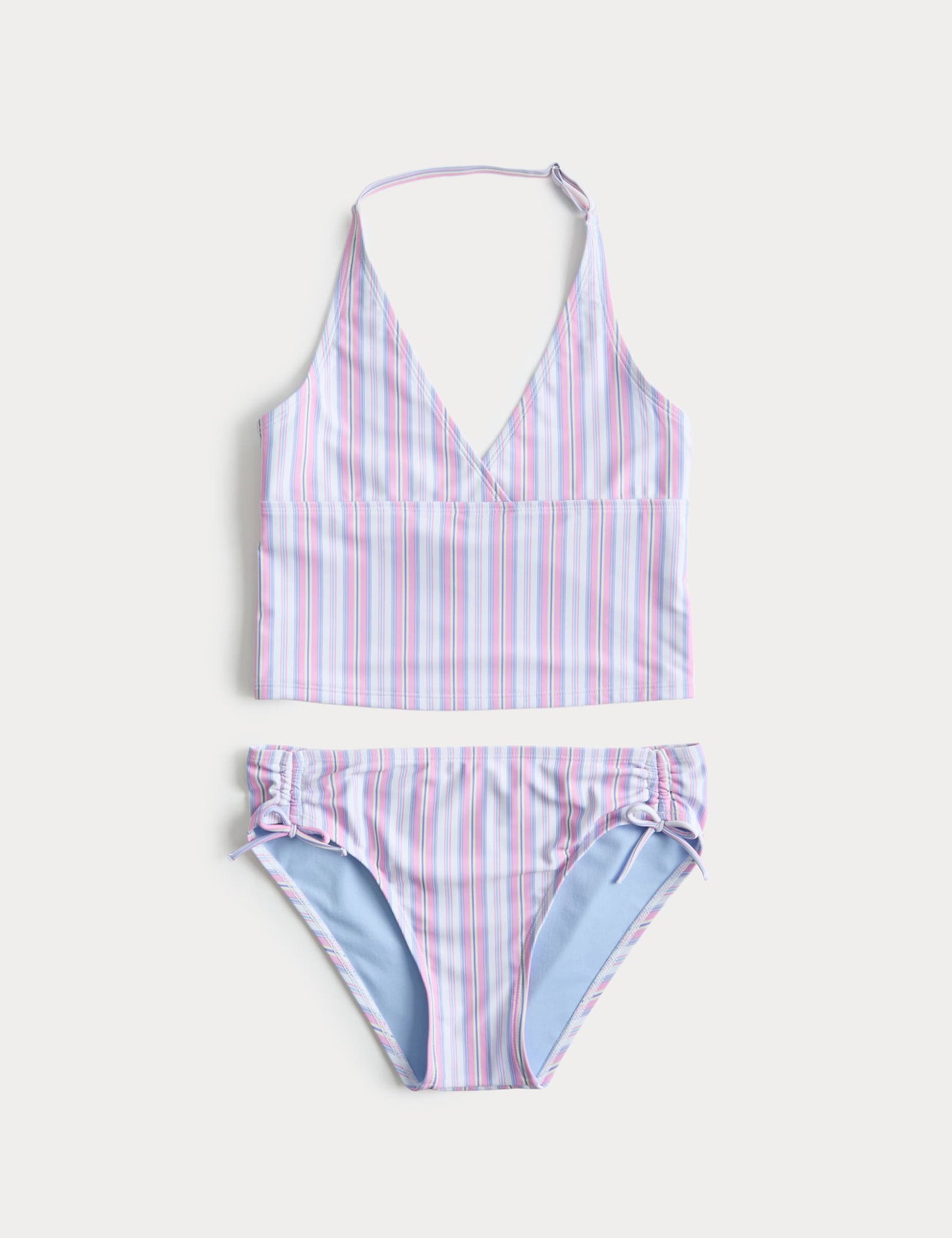 Çizgili Bikini Takımı