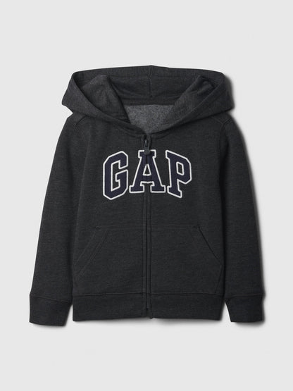 Siyah Gap Logo Fleece Sweatshirt