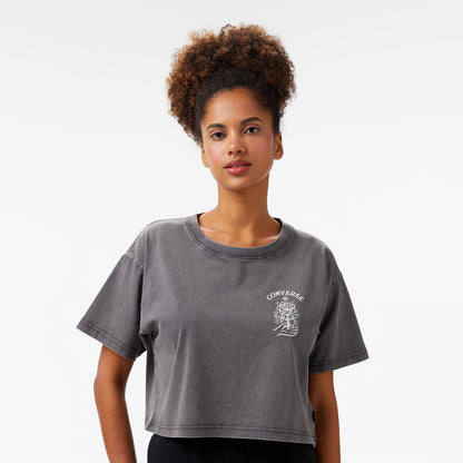 Converse Kadın Siyah T-shirt