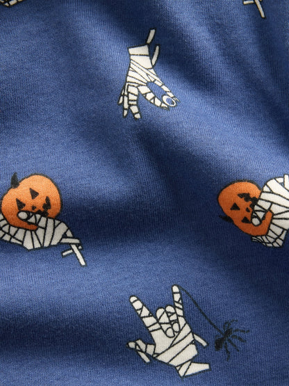 Gri Organik Brushed Pamuk Pijama Takımı