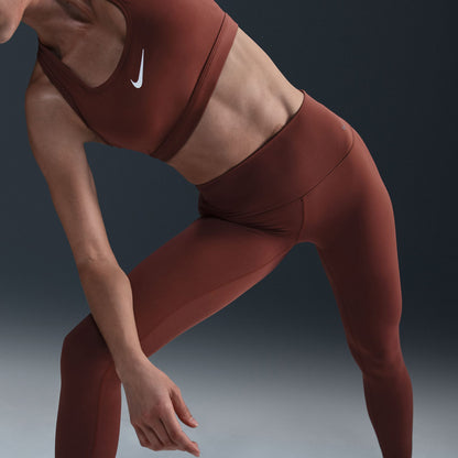 Nike Dri-fit Zenvy Kadın Kahverengi Tayt