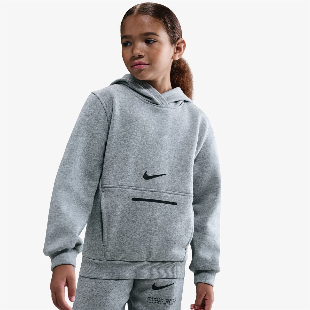 Nike Sportswear Club Fleece Çocuk Gri Sweatshirt