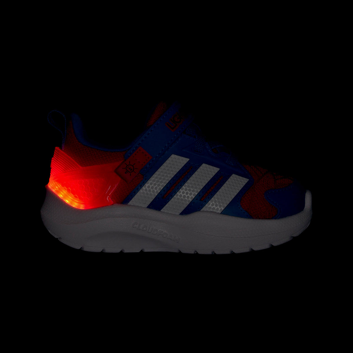 Adidas Lightorama Runner Spider-man Elastic Lace Çocuk Kırmızı Koşu Ayakkabısı