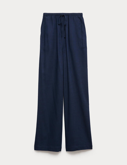 Keten Karışımlı Pantolon
