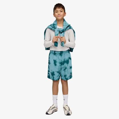 Puma Essentials Relaxed Tie-dye Çocuk Yeşil Şort