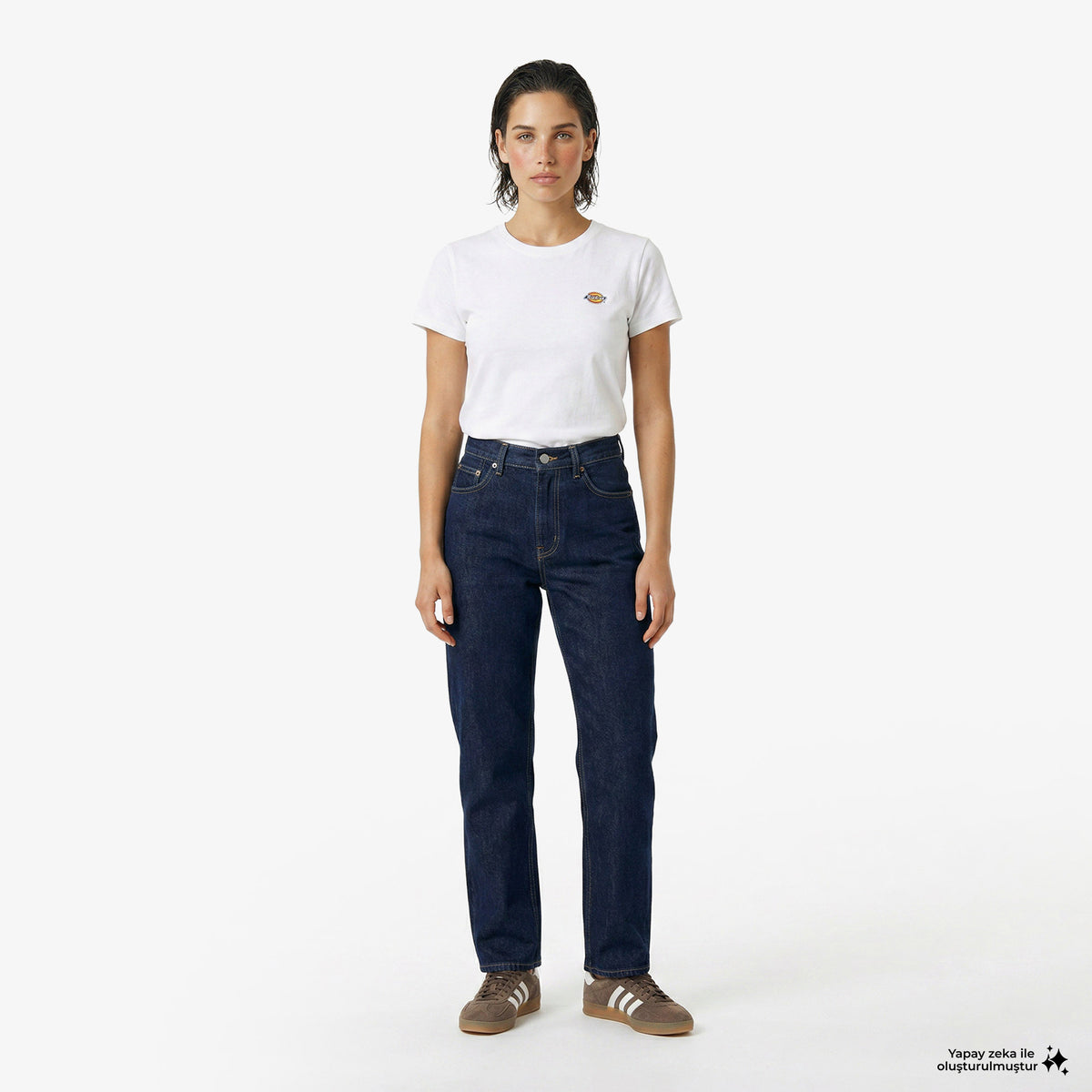 Dickies 997 Loose Straight Carpenter Kadın Lacivert Pantolon