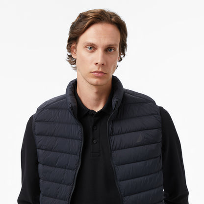 Nautica Erkek Siyah Regular Fit Su Itici Kaz Tüyü Yelek