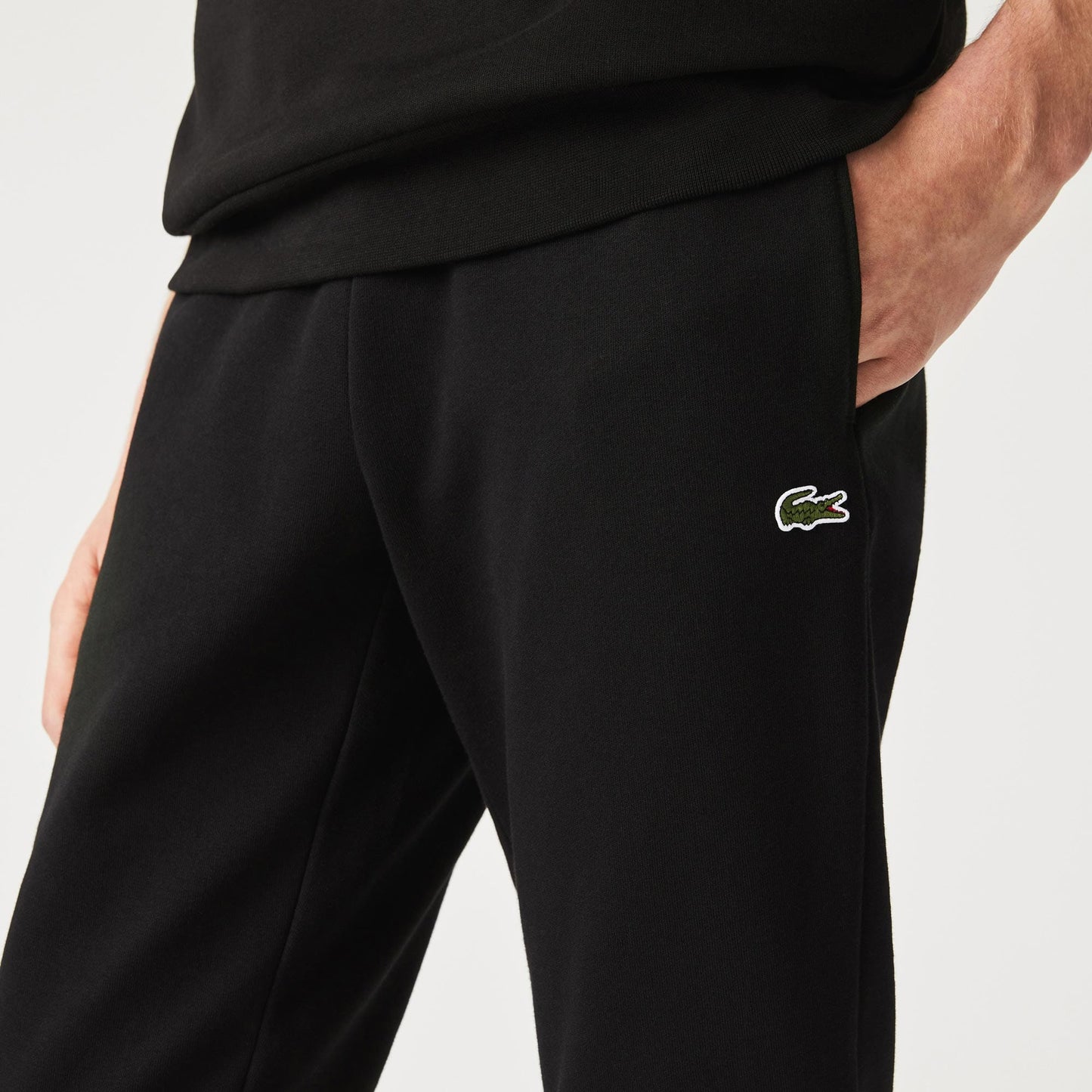 Lacoste Organik Pamuklu Erkek Siyah Eşofman Altı