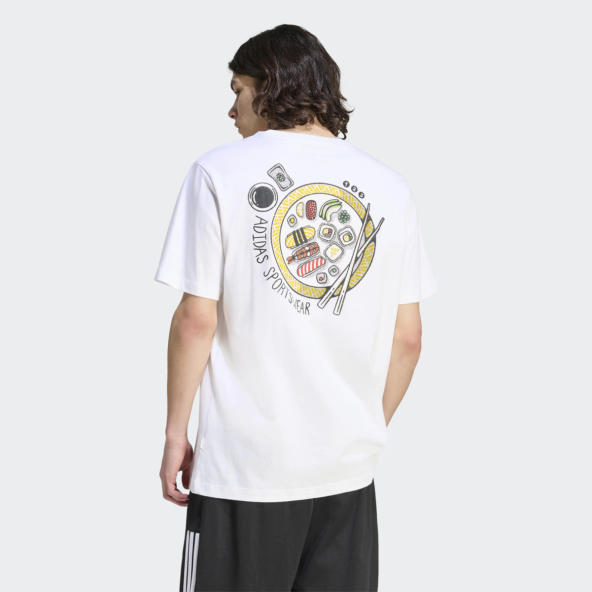 Adidas Sushi T Erkek Beyaz T-shirt