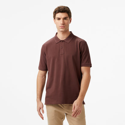 Nautica Erkek Kahverengi Regular Fit Polo Yaka T-shirt