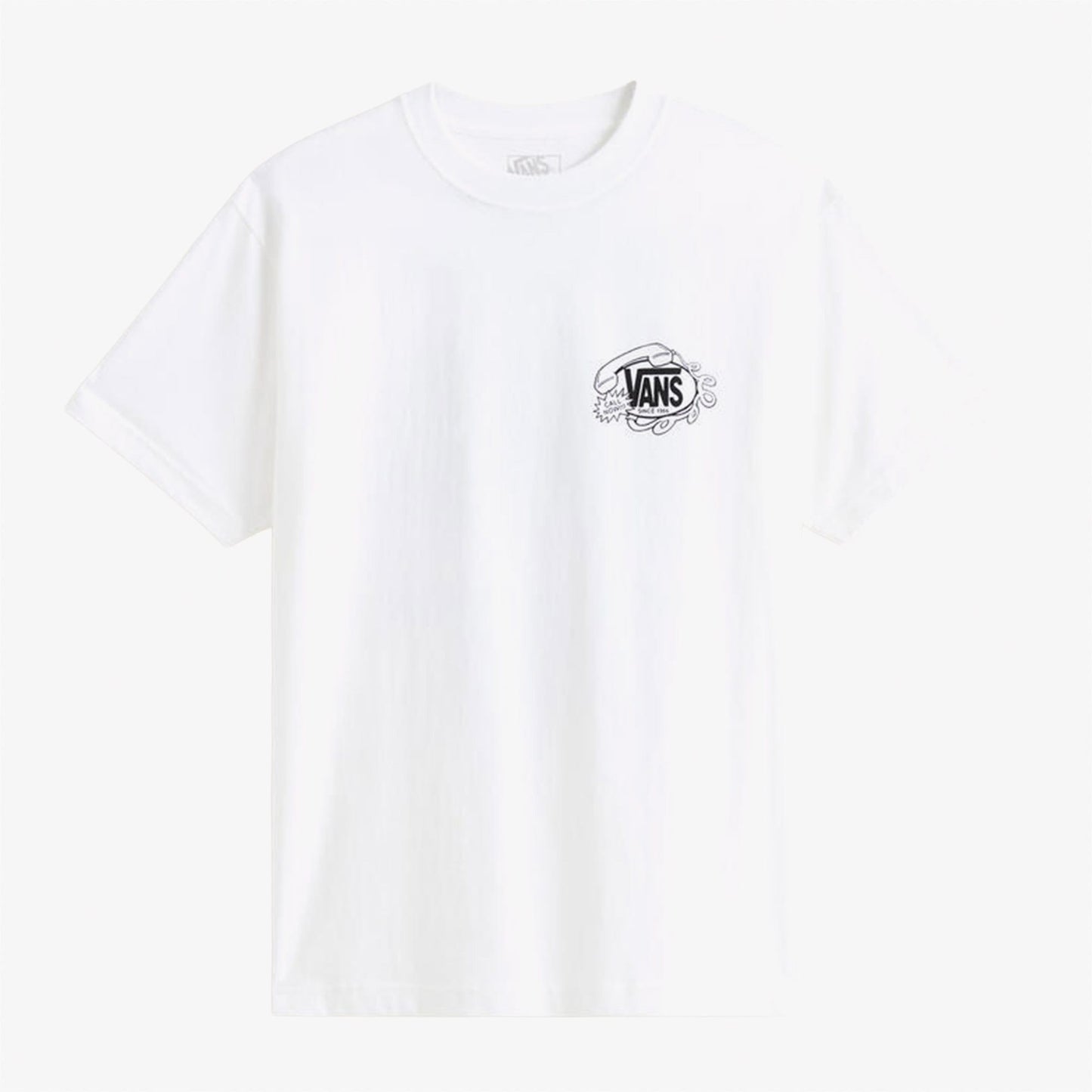 Vans Hot Lines Erkek Beyaz T-shirt