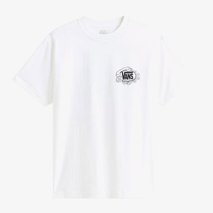 Vans Hot Lines Erkek Beyaz T-shirt