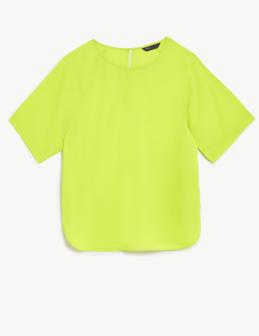 Regular Fit Kısa Kollu Bluz