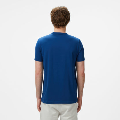 Nautica Erkek Mavi Regular Fit T-shirt