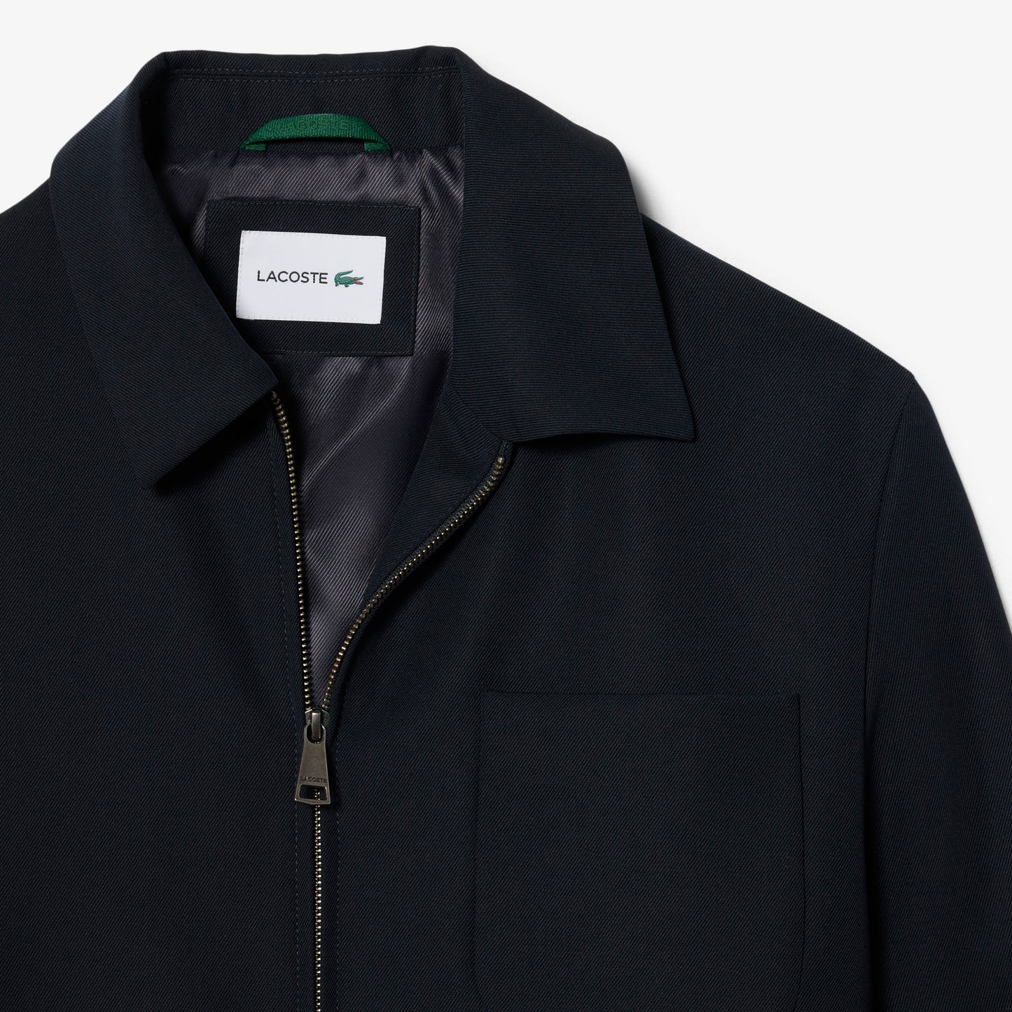 Lacoste Erkek Fermuarlı Lacivert Ceket