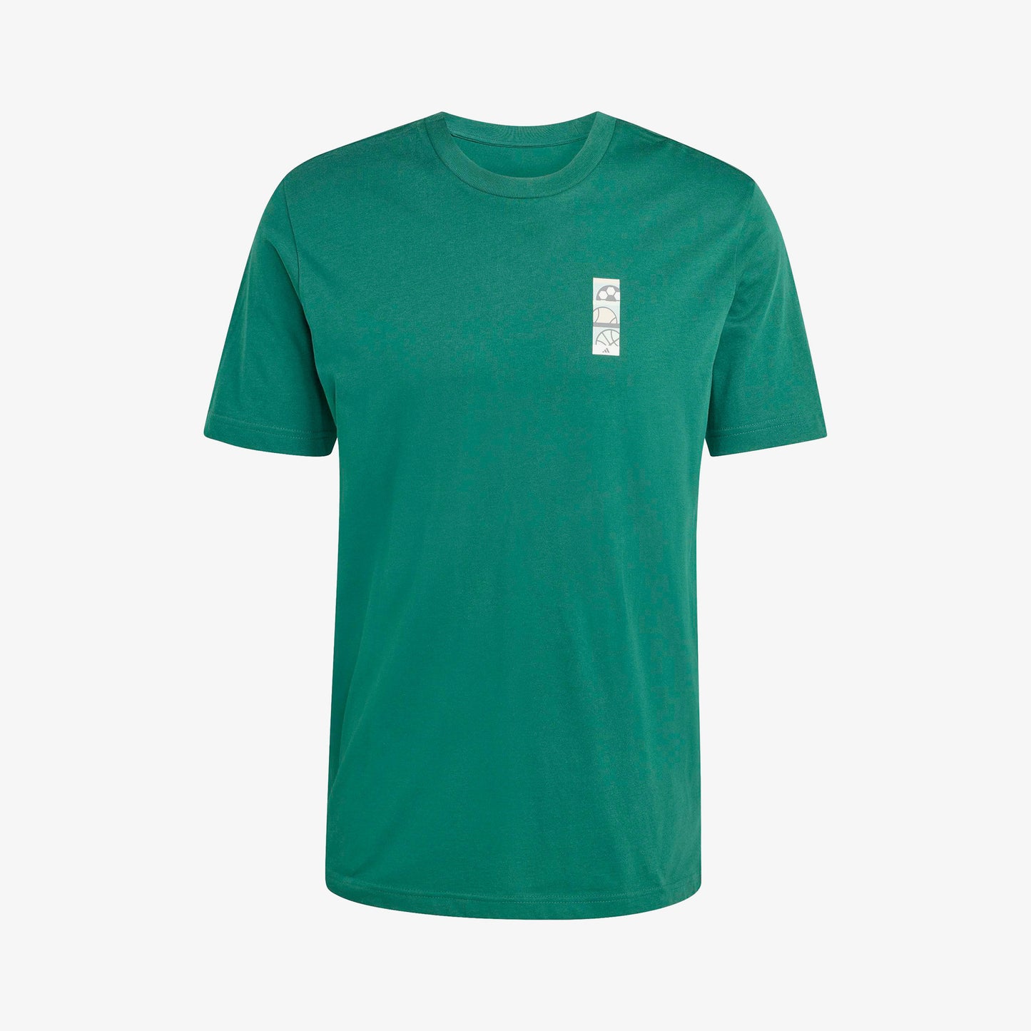 Adidas Memories Of Sport Poster Erkek Yeşil T-shirt