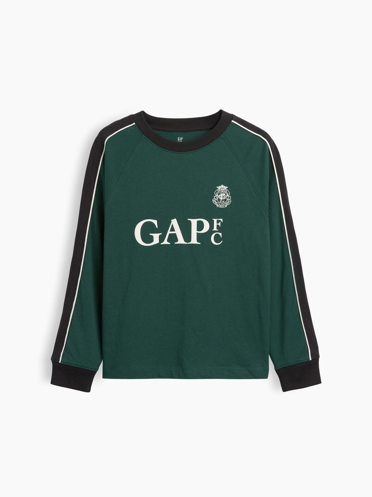 Koyu Kırmızı Relaxed Gap Logo T-shirt