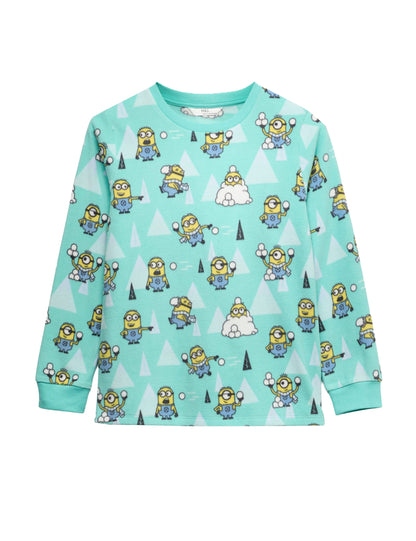 Minions Baskılı Pijama Takımı