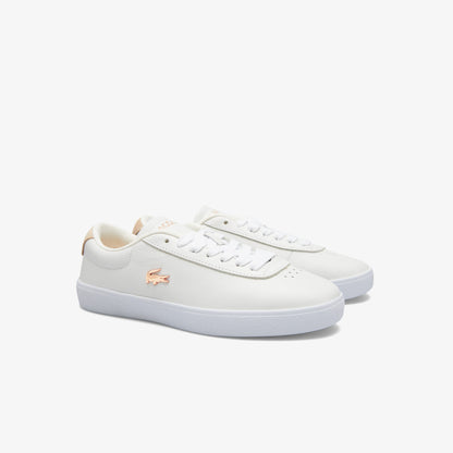 Lacoste Baseshot Evo Kadın Beyaz Pembe Ayakkabı