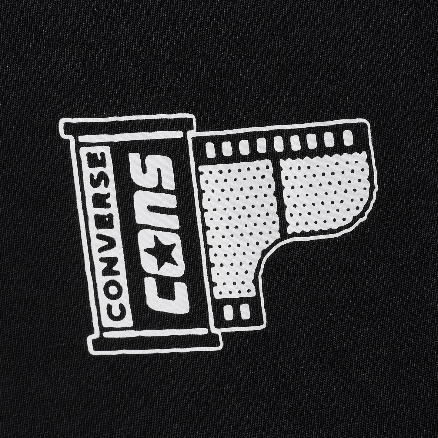 Converse Erkek Siyah T-shirt