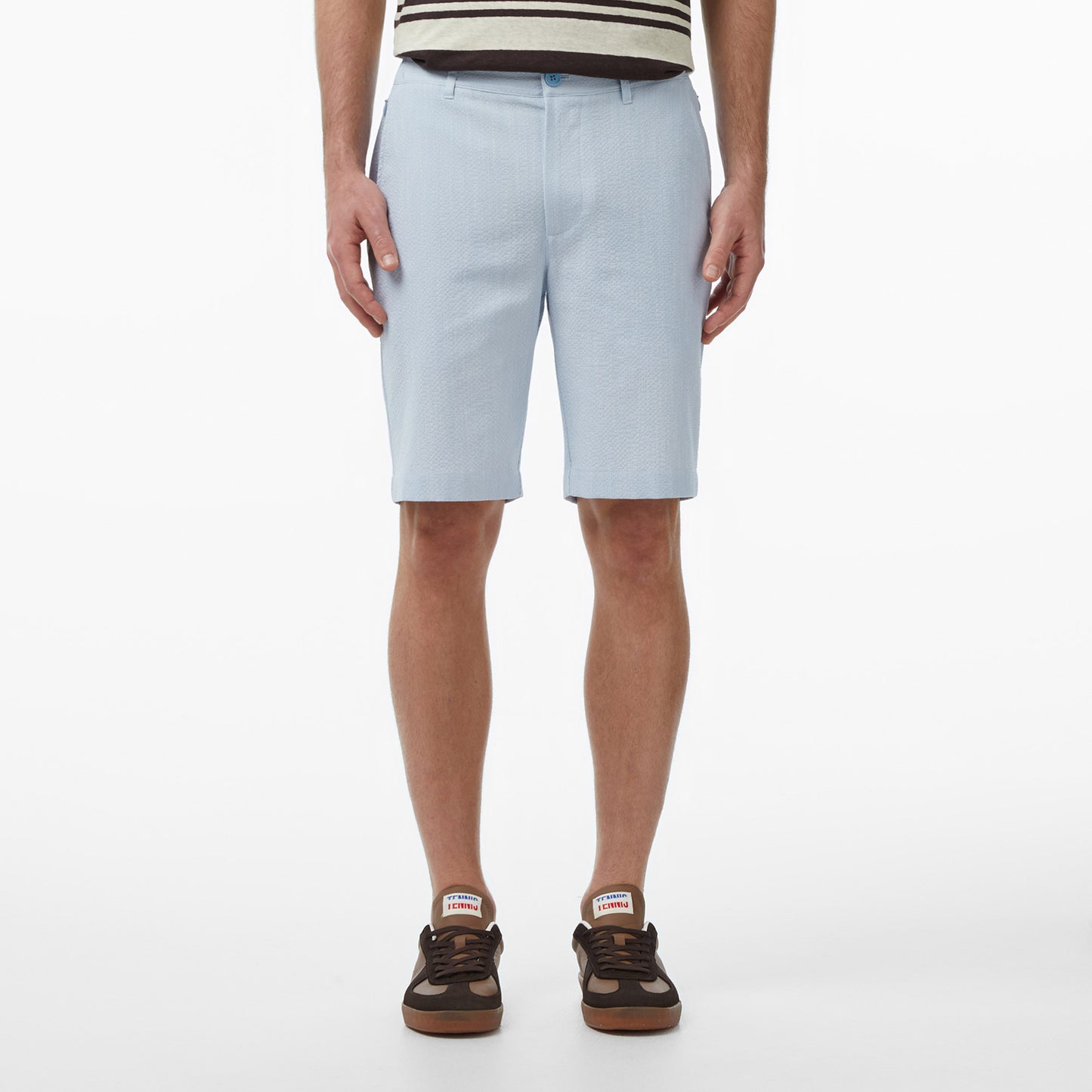 Lacoste Tapered Fit Erkek Mavi Şort